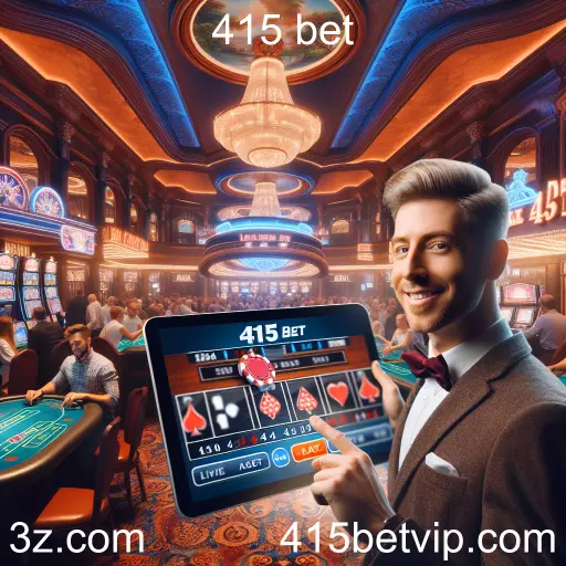 A Experiência de Casino ao Vivo na 415 Bet