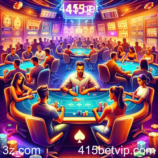 Descubra o Mundo do Poker Online na 415 Bet